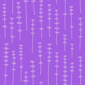 Lavender Silhouettes
