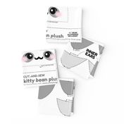 Cut & Sew Kitty Bean Plush Panda