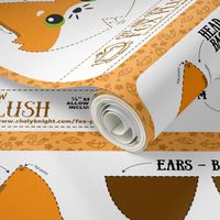 Cut & Sew Fox Plush Orange