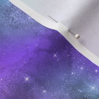 Teal & Purple Galaxy 12"