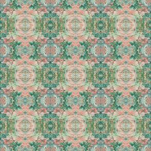 New Mock Floral Abstract Tribal Ikat Pattern