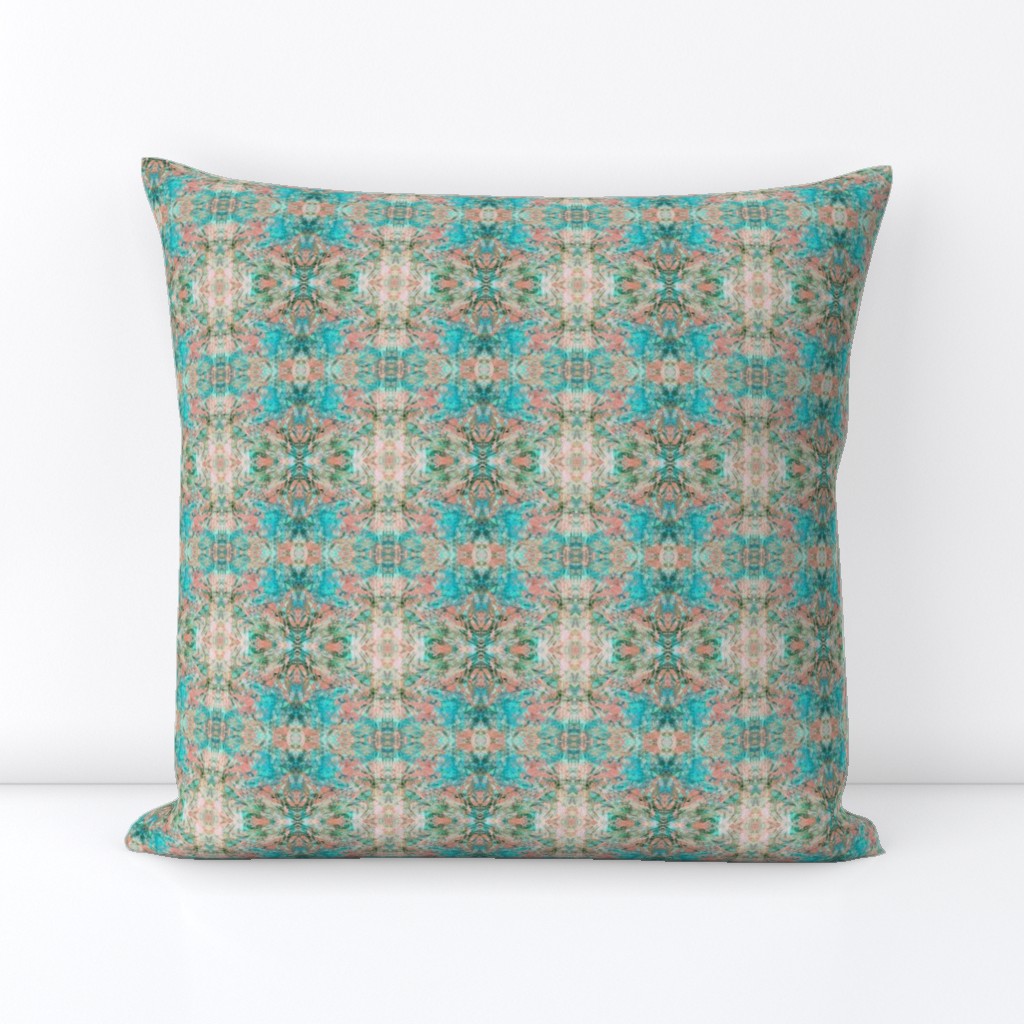 New Mock Floral Abstract Tribal Direction Pattern