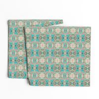 New Mock Floral Abstract Tribal Direction Pattern