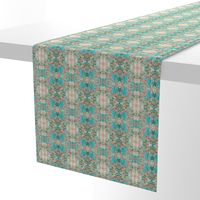 New Mock Floral Abstract Tribal Direction Pattern