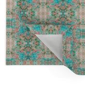 New Mock Floral Abstract Tribal Direction Pattern