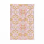 Mock Floral Pale Bouquet Zen Flame Pattern