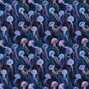 Magic jellyfish Watercolor