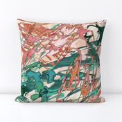 Mock Floral Blush Abstract Repeat