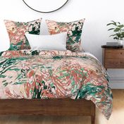 Mock Floral Blush Abstract Repeat