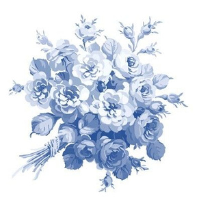 Jane's Rose Bouquet white