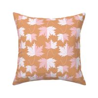 Pink Blush maple leaves 