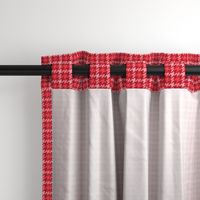 Scotch Houndstooth in Rose Red