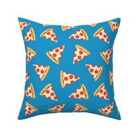 pizza slice (blue) food fabric