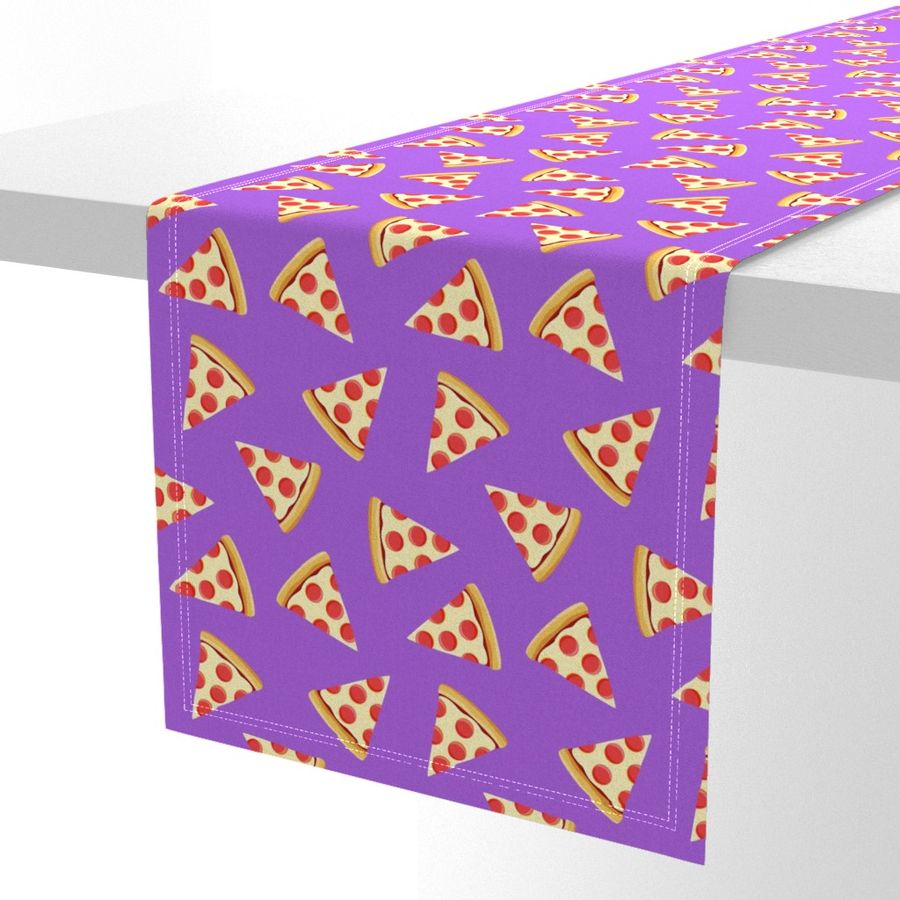 pizza slice (purple) food fabric