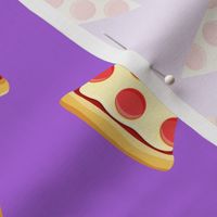 pizza slice (purple) food fabric