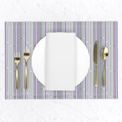 Gray and Purple Striped Lattice with White Stripes