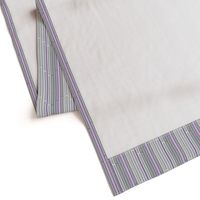 Gray and Purple Striped Lattice with White Stripes