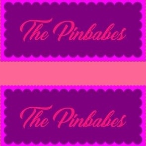 Pinbabes Pinball Team Club Pink Purple Patches Stickers