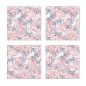 Vintage Floral - Pale Pink