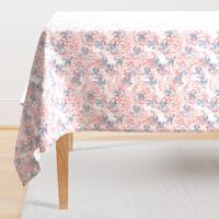 Vintage Floral - Pale Pink