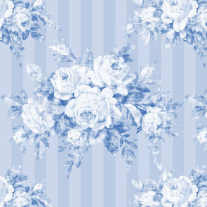 Woodland Rose blueberry stripe