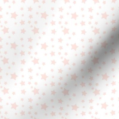 little pink stars seamless pattern