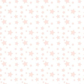 little pink stars seamless pattern