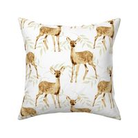 Baby Deer Pattern with leaves