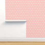 Peachy Pink Polka Dots - Coordinates with Josie Meadow Floral