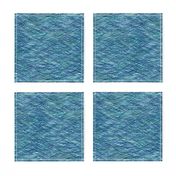 crosshatch-teal blue