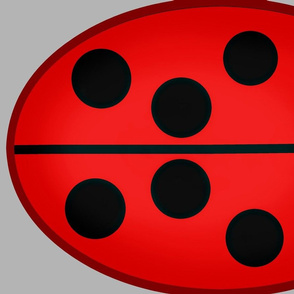 Kids Giant Ladybug Pillow 