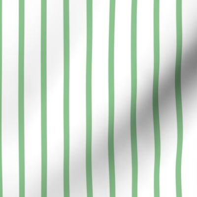 Jade Green Pinstripes