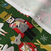 nutcracker ballet // nutcracker holiday xmas chirstmas fabric xmas holiday andrea lauren