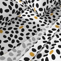 black and mustard spots