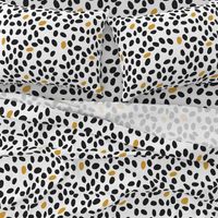 black and mustard spots