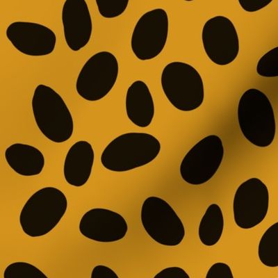 black spots on mustard