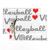 Love Volleyball Large Scale