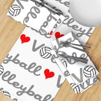 Love Volleyball Large Scale