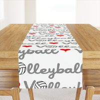 Love Volleyball Large Scale