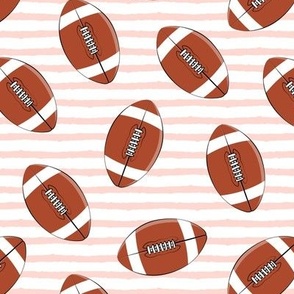 college football (rose stripes)