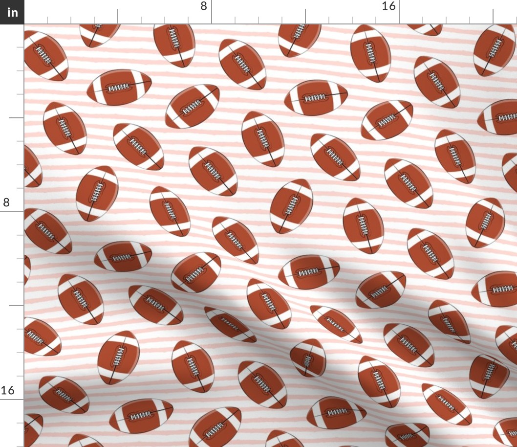 college football (rose stripes)