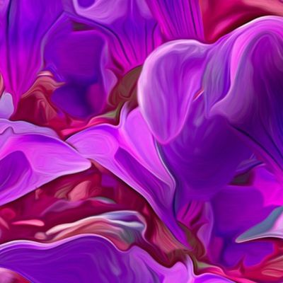 Petunias Purple