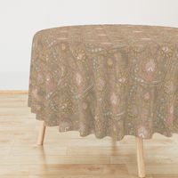 The Arabesque Faience ~ Persephone Faux Linen Luxe  