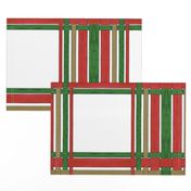 Winter Holiday Picture Frame Plaid 