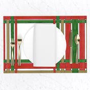 Winter Holiday Picture Frame Plaid 