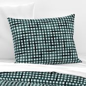 watercolor plaid-teal