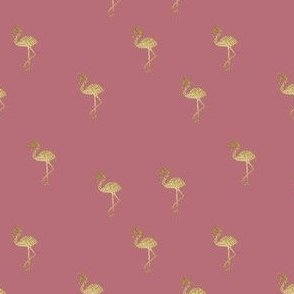 Flamingo rose gold