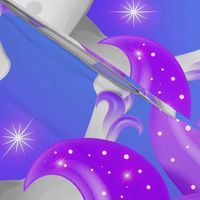 Purple Princess Unicorn
