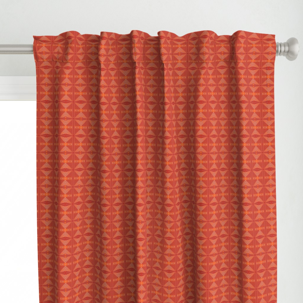 Deco Check - Orangish