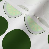 Cucumber dots-medium